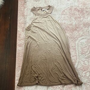 Dainty Hooligan Tan/Brown ombré Backless Dress